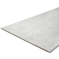 Панель ПВХ 375х2600х8 мм Venta офсет серая 0,975 кв.м