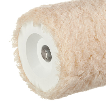 Валик натуральный мех 140 мм d42 мм ворс 12 мм для алкидной основы с ручкой