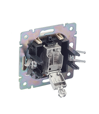 Розетка телевизионная Legrand Valena встраиваемая слоновая кость (695618)