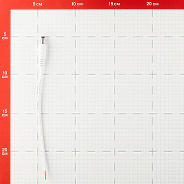 Коннектор для светодиодной ленты JACK 2,1х5,5 мм выход Apeyron (09-05)