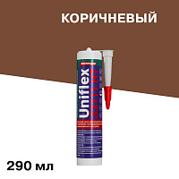 Герметик гибридный Uniflex PU3344 PU НТ коричневый 290 мл