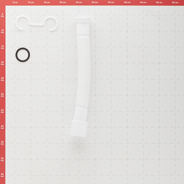 Сифон для раковины и мойки Wirquin Pro 1 1/2х40 мм без выпуска с соединением 40/50 мм (30717993)