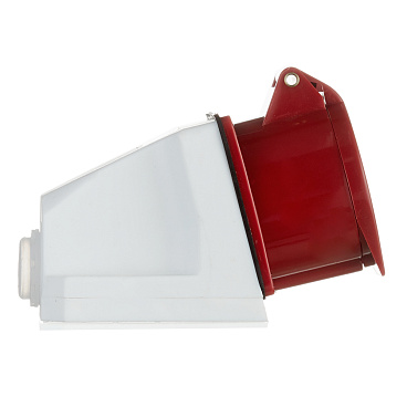 Розетка силовая угловая настенная EKF PROxima 3Р+РЕ+N 16 А 380 В IP44