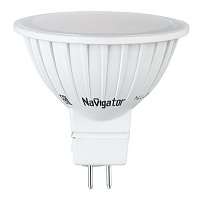 Лампа светодиодная Navigator GU5.3 3000К 7 Вт 500 Лм 220 В рефлектор MR16 матовая диммируемая