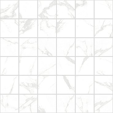 Метрополь бианко Мозаика ММ13161 30х30 глянцевая