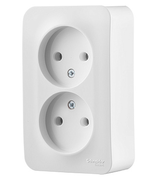 Розетка Systeme Electric Blanca накладная белая (BLNRA000211)