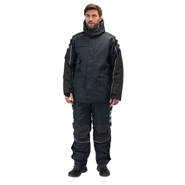 Полукомбинезон рабочий утепленный Delta Plus Iceberg 52-54 рост 180-188 см синий