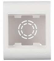 Коробка монтажная для кабель-канала DKC Viva белая 2 модуля (10033DIY)