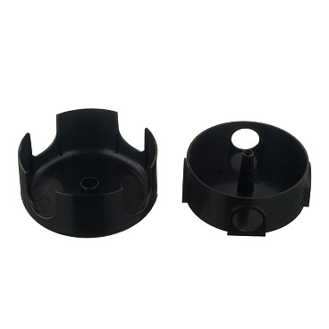 Коробка распределительная Bironi Лизетта накладная черная ретро (B1-522-23-K)