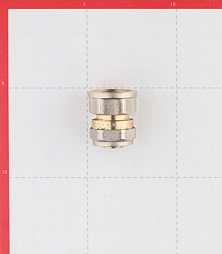 Соединитель прямой 16 обж(ц) х 1/2 ВР(г)