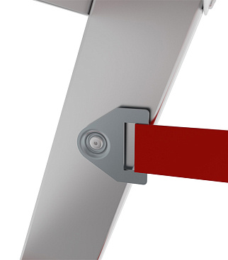 Стремянка алюминиевая 6 ступеней 130 мм усиленная 1,25 м Новая высота