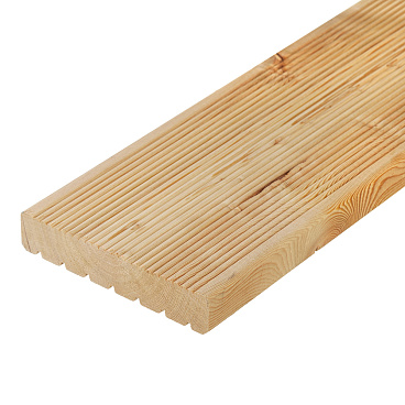 Доска террасная 27х143х2000 мм лиственница сорт АВ S раб.=0,286 кв.м