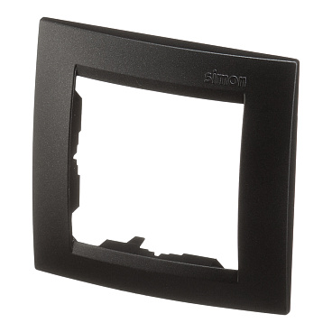 Рамка Simon 15 одноместная графит (1500610-038)