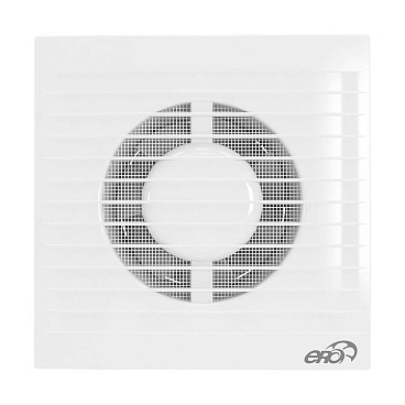 Вентилятор осевой Era Е с антимоскитной сеткой 160х160 мм d100 мм белый