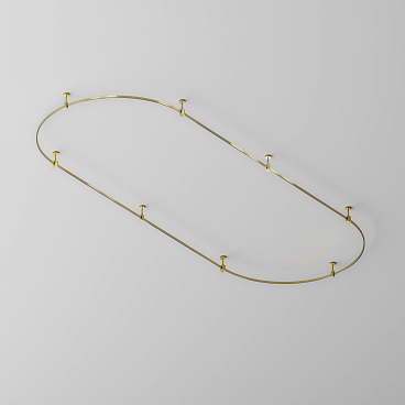 Шинопровод накладной/подвесной Technical TRX154-2SR-D1200-BS