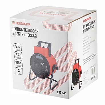 Пушка тепловая электрическая 5 кВт Termatik прямого нагрева (EHG-5R1)