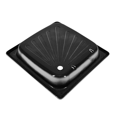 Поддон стальной 80х80х15 см квадрат белый низкий (XD-2101-800)