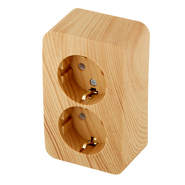 Розетка Systeme Electric Blanca накладная ясень (BLNRA010215)