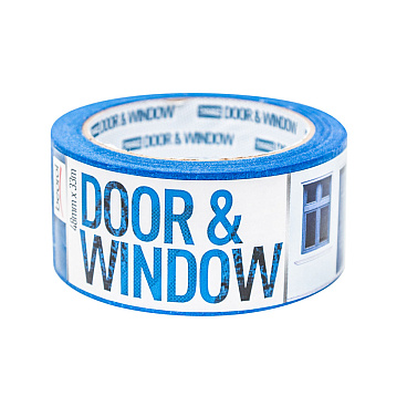 Лента малярная Beorol для защиты дверей и окон синяя 48 мм 33 м (DK48PT/DK4833PT)