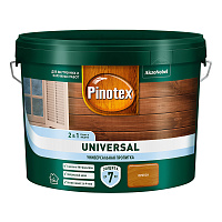 Антисептик Pinotex Universal 2 в 1 декоративный для дерева орегон 9 л