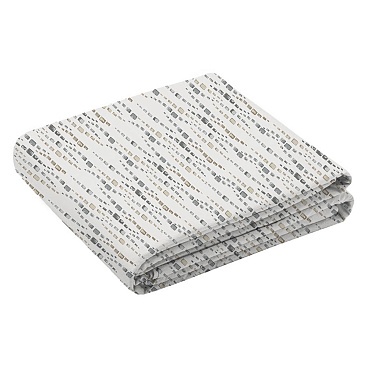 Пододеяльник 200х220 см тенсель серо-бежевый Mona Liza Fred