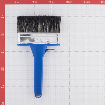 Кисть плоская смешанная щетина пластиковая ручка Wenzo Pro 120х25 мм для красок на водной основе