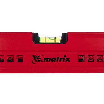 Уровень магнитный Matrix 100 см 3 глазка