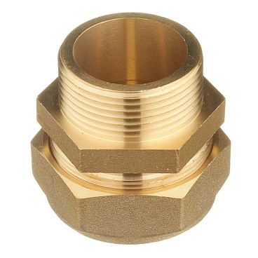 Муфта Stahlmann IWS EasyFix 32 мм х 1 1/4 НР(ш) для гофрированных труб