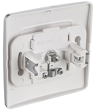 Розетка телевизионная Systeme Electric Blanca встраиваемая алюминий (BLNTS000013)