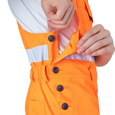 Костюм мужской сигнальный ГК Спецобъединение Брайт 56-58 рост 182-188 см оранжевый