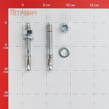 Анкер клиновой Sormat S-KA max для бетона 12х100/4 мм (20 шт.)