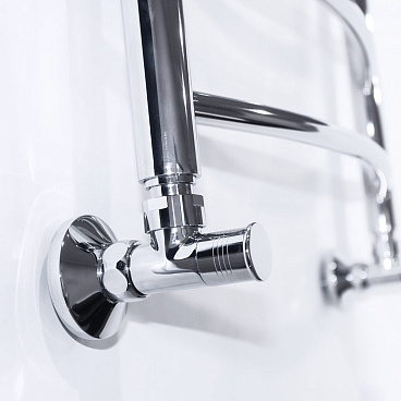 Комплект установочный для полотенцесушителя Лесенка Люкс 2 хром (2 шт.)