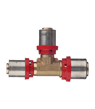 Тройник Tiemme 20(пресс) х 16(пресс) х 16(пресс)