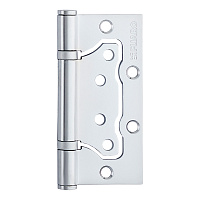 Петля Fuaro бабочка универсальная неразъемная 100х75 мм перламутровый хром