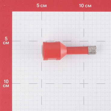 Коронка алмазная КМ (666157) по керамограниту d10 мм для УШМ