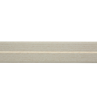 Уголок МДФ складной ясень белый 28х28х2600 мм Союз