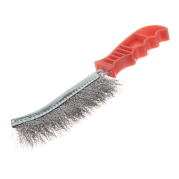 Кордщетка ручная Hesler металлическая 265 мм с пластиковой ручкой