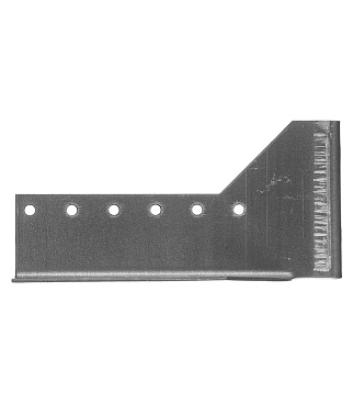 Опора бруса раскрытая оцинкованная 150х76х75х2 мм