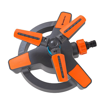 Дождеватель 1/2х3/4 Garden Жук пластиковый вращающийся 2 режима (322714-00)