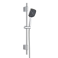 Душевой комплект Voda с лейкой со стойкой хром (VSS16)