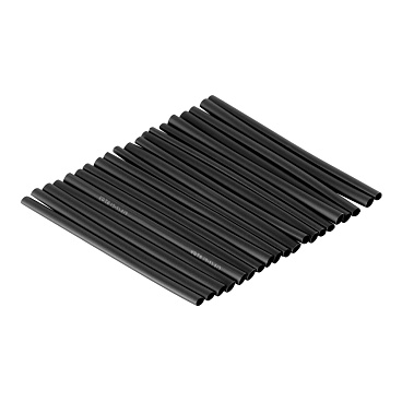 Трубка термоусадочная КВТ Монохром ТНТ нг 4/2 мм 100 мм черная (20 шт.)