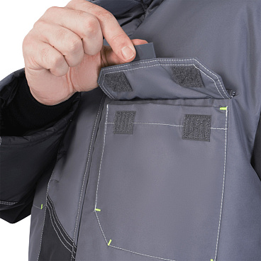 Куртка рабочая утепленная ГК Спецобъединение Iform Эдванс 48-50 рост 182-188 см серая