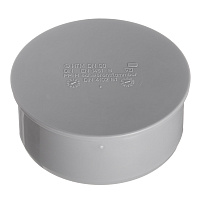 Заглушка Ostendorf HTM d90 мм пластиковая для внутренней канализации (114620)