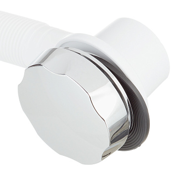 Сифон для ванны Wirquin Virplast 1 1/2х40 мм регулируемый с выпуском d50 мм с соединением 40 мм (30982476)