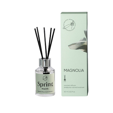 Аромадиффузор с палочками Aroma Harmony Magnolia 60 мл