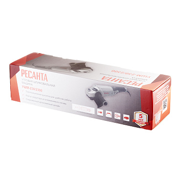 Шлифмашина угловая электрическая Ресанта УШМ-230/2300 2300 Вт d230 мм (75/12/9)