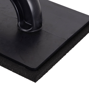 Терка пластиковая Wenzo 280х140 мм с мягкой резиной