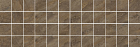 Роял Декор мозаичный коричневый ММ60072 20х60 глянцевый