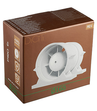 Вентилятор канальный осевой DiCiTi Pro 6 d160 мм