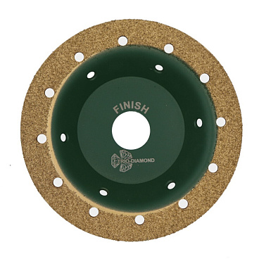 Диск шлифовальный Trio-Diamond Grand Finish d125 мм P60-80 на винтовом креплении плоский